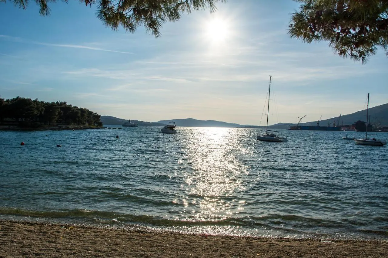 Luxury Sea View Apartment 20 M From The Sea Trogir 0*,  Croatia