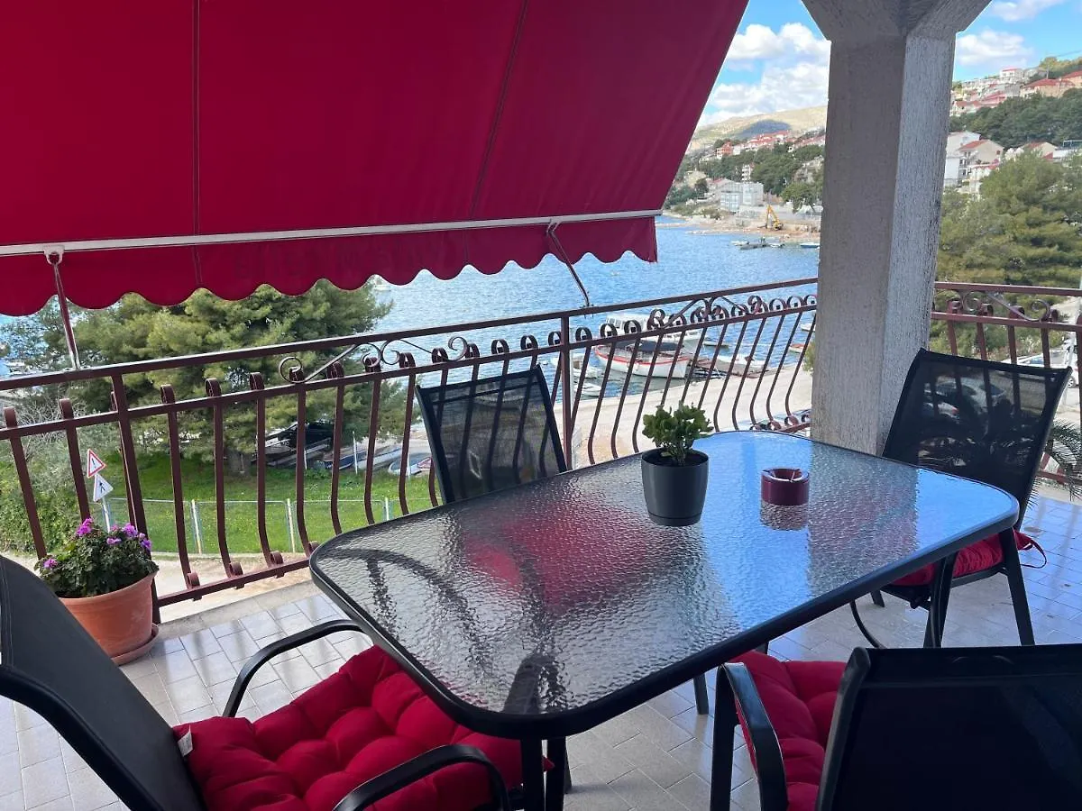 Luxury Sea View Apartment 20 M From The Sea Trogir Croatia