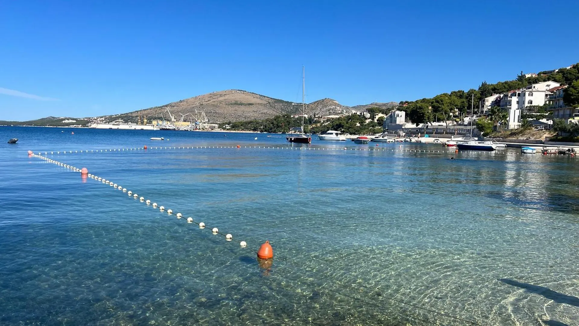 Luxury Sea View Apartment 20 M From The Sea Trogir Croatia