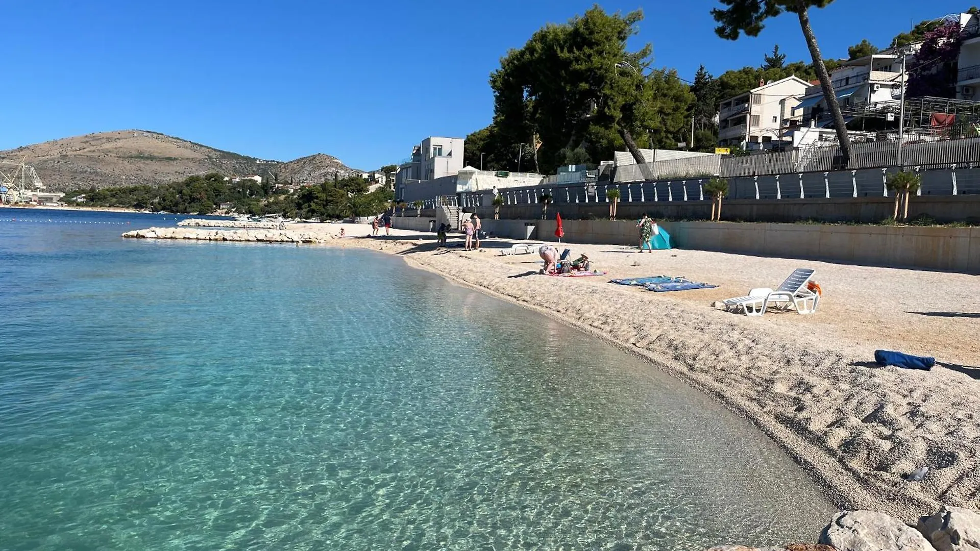 Luxury Sea View Apartment 20 M From The Sea Trogir